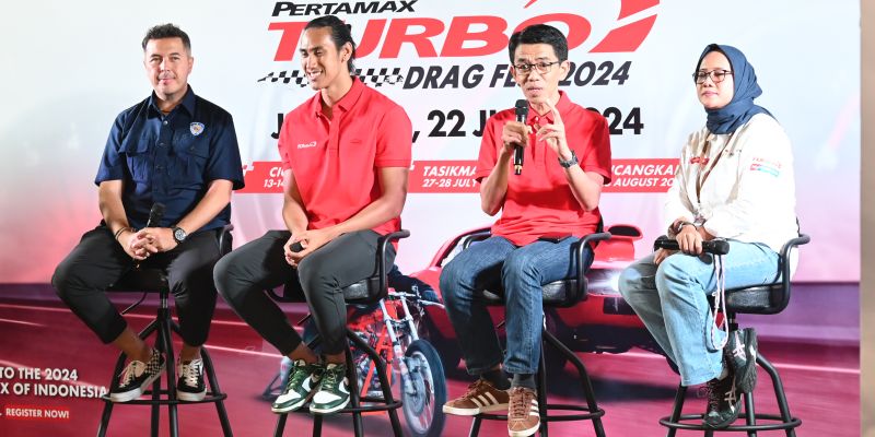 Gelar Drag Fest 2024, Intip Performa Pertamax Turbo untuk Olahraga Otomotif