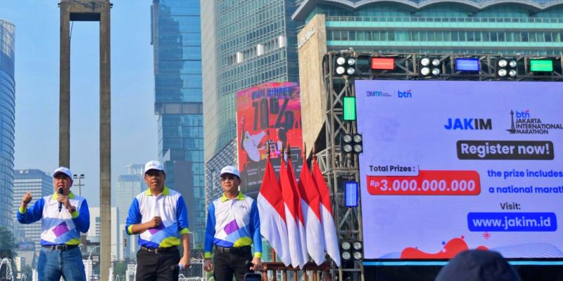 36 Ruas Jalan yang Bakal Ditutup Selama Gelaran Jakarta Internasional Marathon 2024