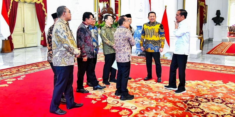 Rapat Pimpinan MPR RI dengan Presiden Jokowi