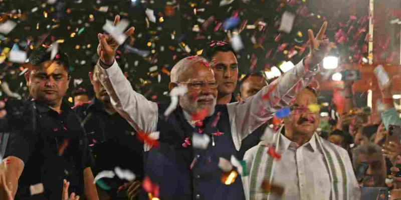 Resmi, Aliansi PM Modi Raih Mayoritas Kursi di Pemilu India