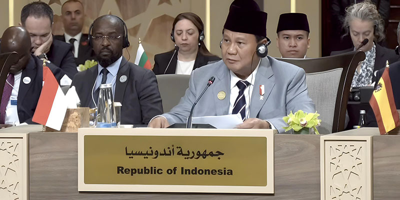 Berkat Prabowo, Indonesia jadi Negara Paling Konkret Bantu Palestina