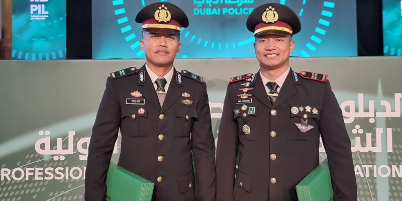 Dua Anggota Polri Jebolan Dubai akan Dianugerahi Pin Emas