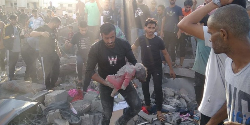 Israel Lakukan 3.300 Aksi Pembantaian Selama Perang Gaza