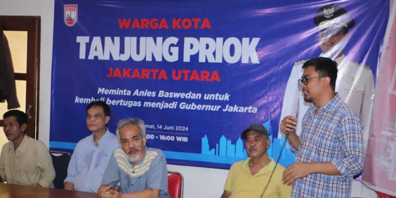 Warga Tanjung Priok Kompak Dukung Anies Baswedan