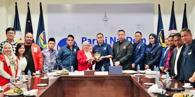 Sambangi Partai Nasdem Jakarta, PSI Berusaha Jalin Kerjasama