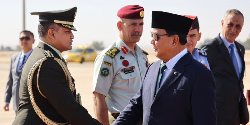 Prabowo Hadiri Konferensi Tanggap Darurat Gaza di Yordania