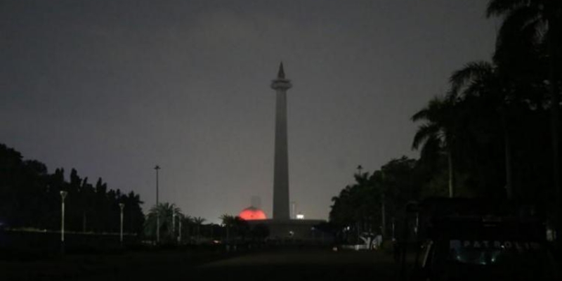 Pemadaman Lampu 60 Menit di Jakarta Hemat Rp100 Juta