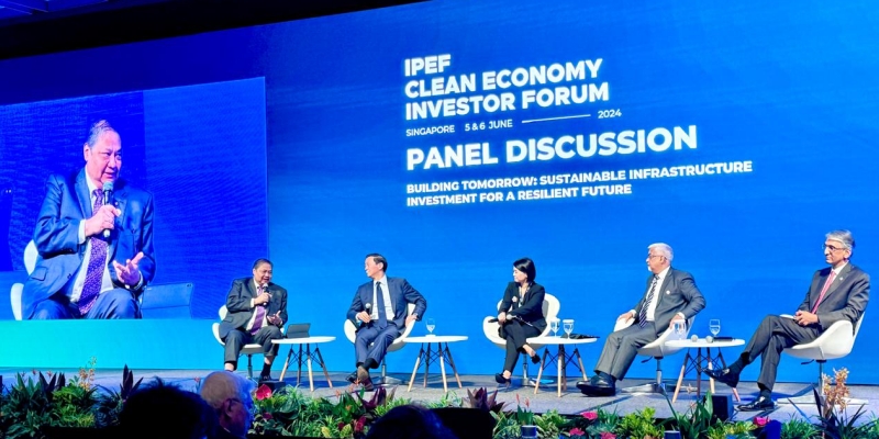 Pimpin Diskusi IPEF 2024, Airlangga Tawarkan Peluang Investasi di Indonesia