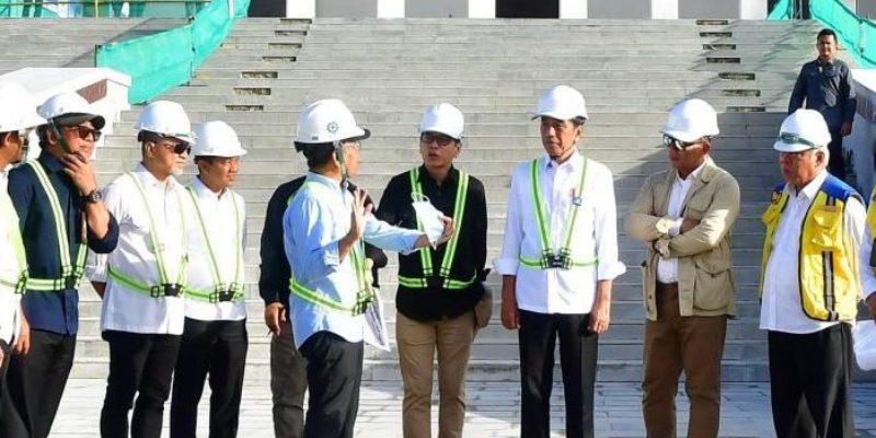 Mendag Zulhas Dampingi Jokowi <i>Groundbreaking</i> Infrastruktur IKN