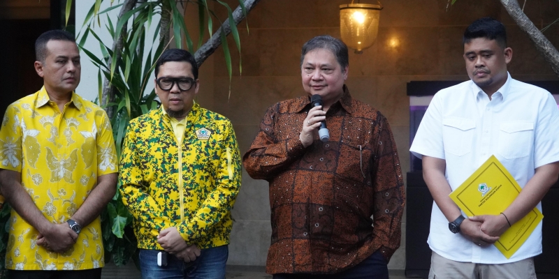 Golkar Resmi Usung Bobby Nasution