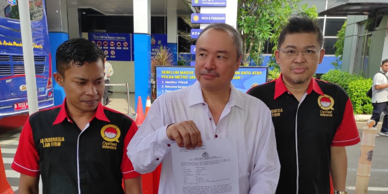 Freddy Widjaja Laporkan Anggota Wantimpres ke Polda Metro Jaya