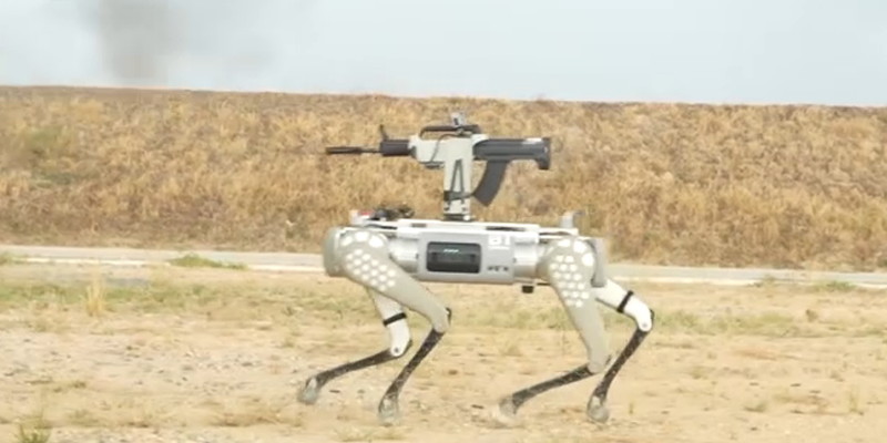 Tentara China Siap Gunakan Robot Anjing untuk Keamanan Kota