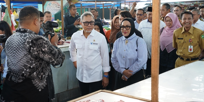 Mendag: Pasar Tradisional dan UMKM adalah Penyokong Utama Perekonomian