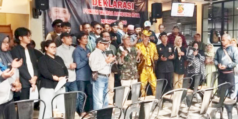 Forum Warga Bandung Raya Dukung Taufik Hidayat Nyalon Gubernur