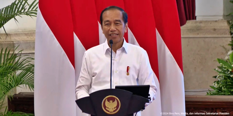 Jokowi Pamer Inflasi RI Terendah di Dunia