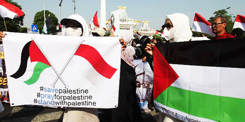 Sore Ini, ARI-BP Gelar Aksi Dukung Palestina di Patung Kuda