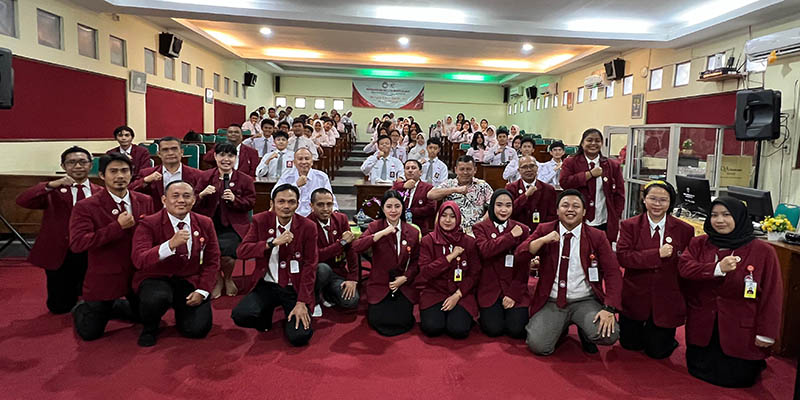 Mahasiswa S2 Unhan Ajak Siswa SMAN 8 Jakarta Bela Negara