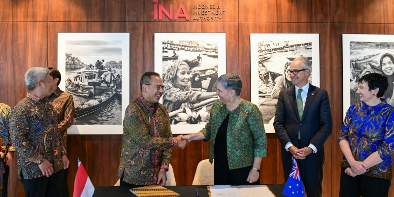 Kedubes Australia dan INA Bermitra untuk Tingkatkan Kerja Sama dan Investasi di Indonesia