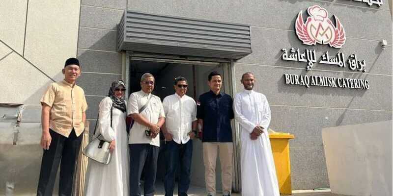 Kepala BPKH Tinjau Langsung Layanan Dapur Katering di Makkah