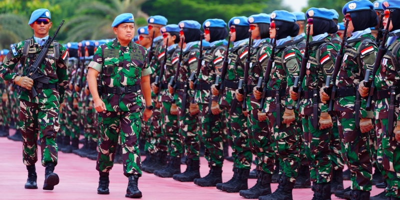 Utang ke Liga Arab Dibayar Kontingen Garuda TNI