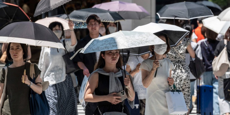 Gelombang Panas di Jepang Bunuh Enam Orang