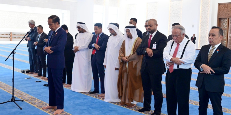 Masjid Presiden Joko Widodo Abu Dhabi