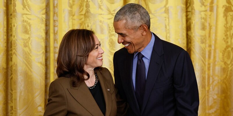 Obama dan Istri Resmi Dukung Kamala Harris