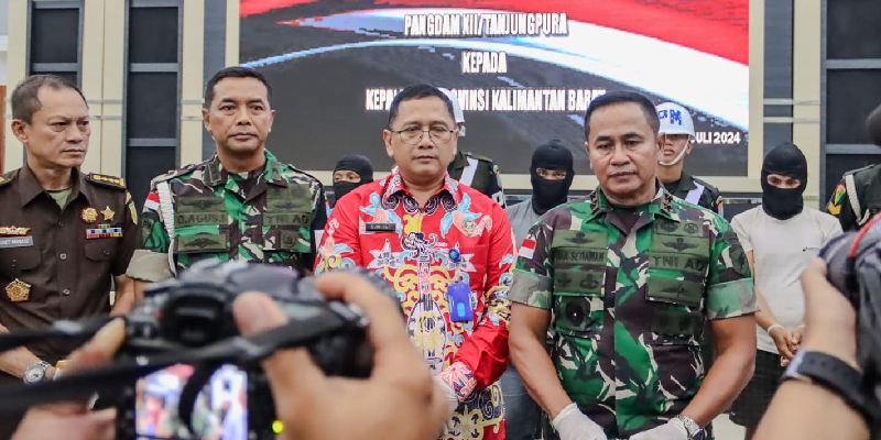 TNI Gagalkan Penyelundupan 6,3 Kilogram Sabu di Perbatasan Indonesia-Malaysia