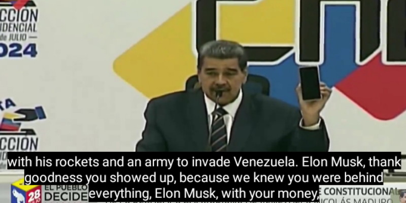 Ngamuk, Presiden Venezuela Tantang Elon Musk Berkelahi