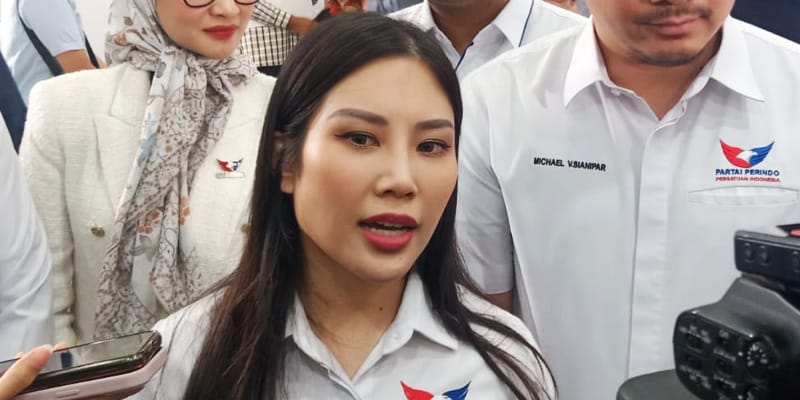 Angela Bertekad Bawa Perindo Lolos Senayan