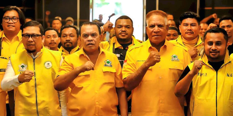 Golkar Papua Tegak Lurus Keputusan DPP Rekomendasikan Paulus Waterpauw