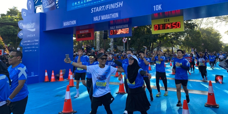 42.008 Pelari Ramaikan Pocari Sweat Run Indonesia