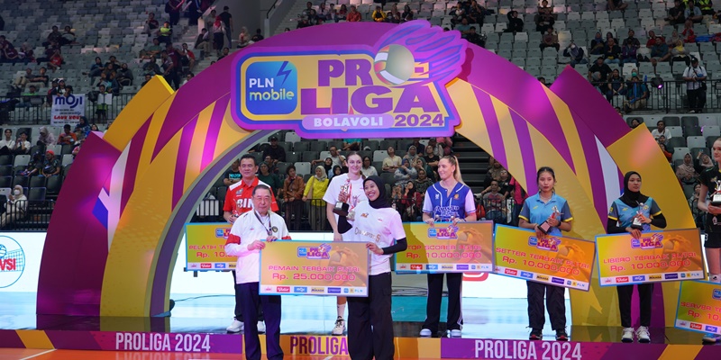 Gelar Juara Proliga Putri 2024 Jakarta BIN Dipersembahkan untuk BG