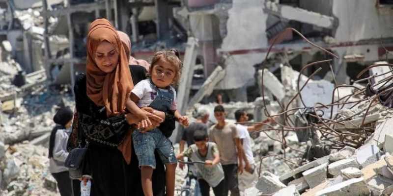 Israel Bombardir Sekolah di Gaza Tengah, Bunuh 30 Orang Tak Berdosa