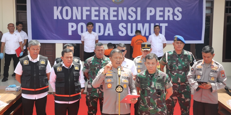 2 Eksekutor Pembakaran Rumah Wartawan Karo Ditangkap