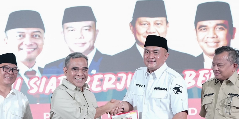 Gerindra <i>All Out</i> Dukung Rudy Susmanto di Pilbup Bogor