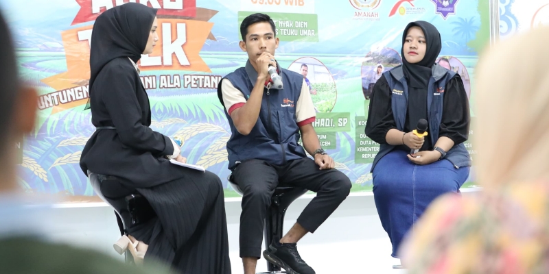 Amanah Motivasi Anak Muda Aceh Kembangkan Usaha Sektor Pertanian Modern
