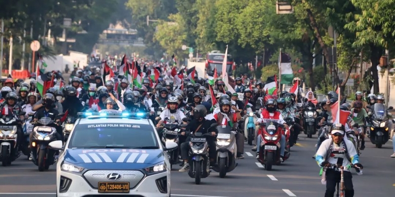 Dari Indonesia untuk Palestina: Konvoi Menyambut Kemerdekaan