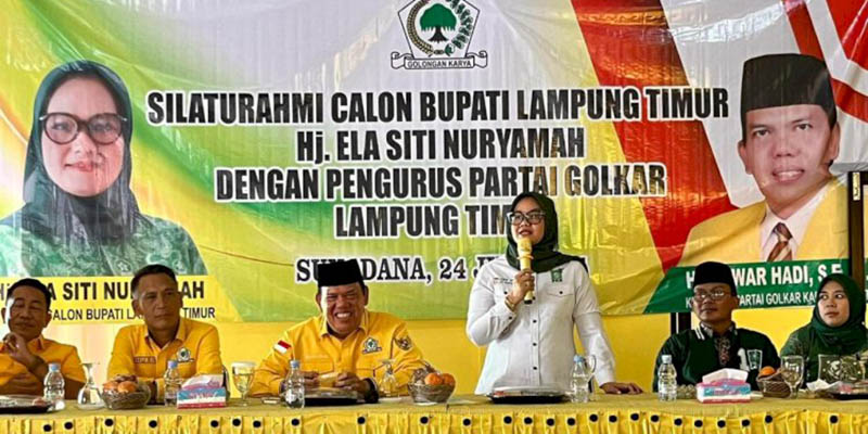 Maju Pilkada 2024, Ela Siti Nuryamah jadi Ketua DPC PKB Lamtim?