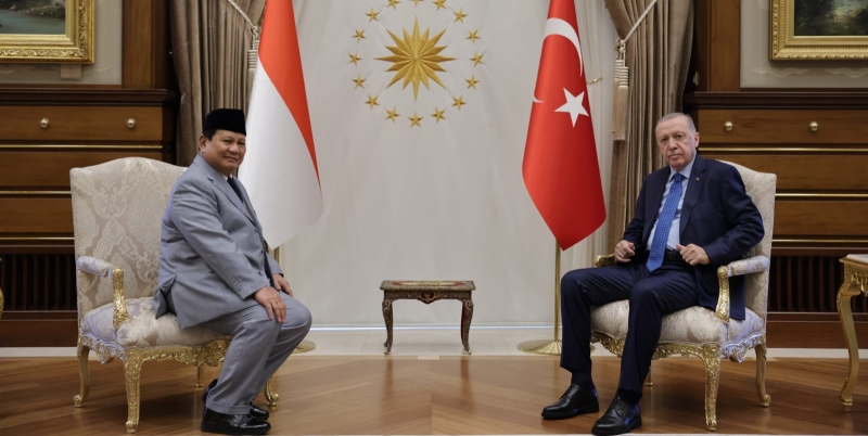 Prabowo-Erdogan Bahas Kerja Sama Pertahanan