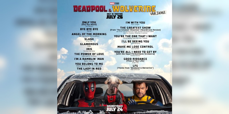 Soundtrack "Deadpool & Wolverine" Rilis, Ada Lagu NSYNC hingga Avril Lavigne