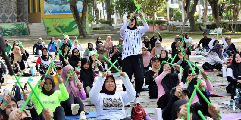 Amanah Budayakan Hidup Sehat Lewat Gelaran Pound Fit