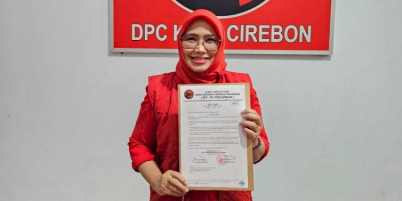 PDIP Tugaskan Fitria Pamungkaswati Maju Pilkada Kota Cirebon