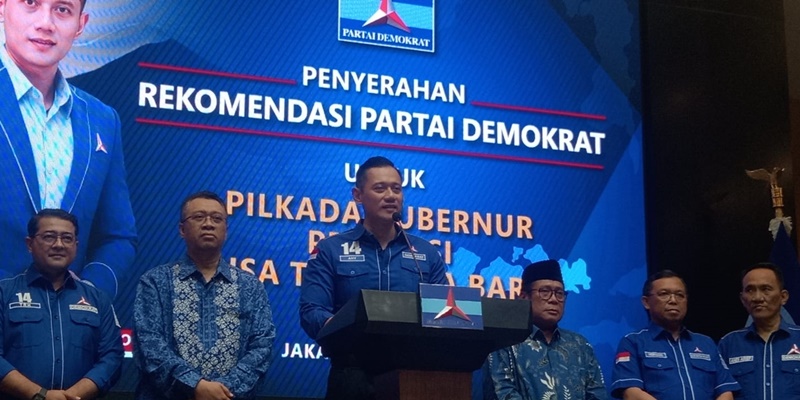 Berikut Jagoan Demokrat di Pilgub Sulteng, Riau dan NTB