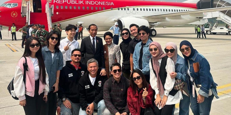 Bawa Rombongan Influencer, Jokowi Sedang Menyelamatkan Citra Soal IKN