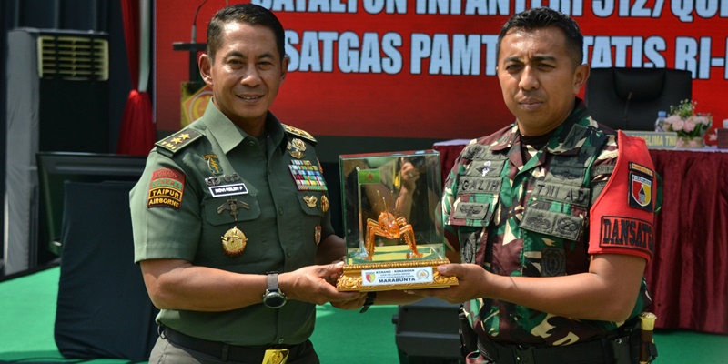 Aster Panglima TNI Wanti-wanti Tindak Kriminal di Perbatasan