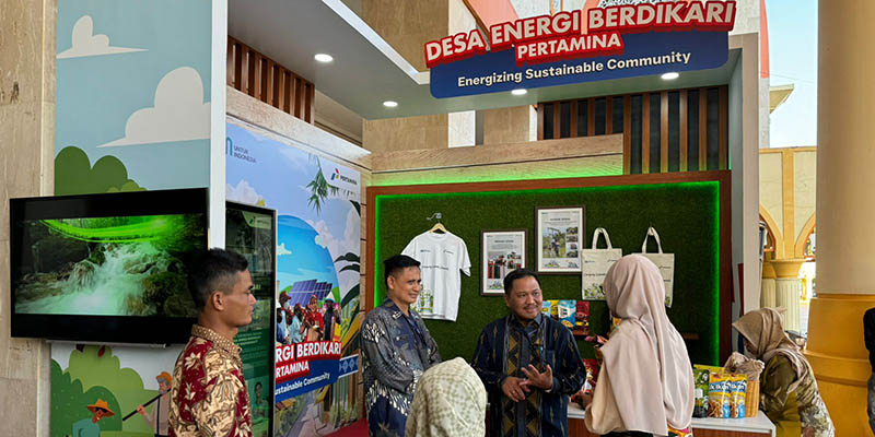 Desa Energi Berdikari (DEB) Dusun Bondan Cilacap dihadirkan PT Pertamina pada Gelar Teknologi Tepat Guna Nusantara ke-25 di NTB, 14-17 Juli 2024/Istimewa