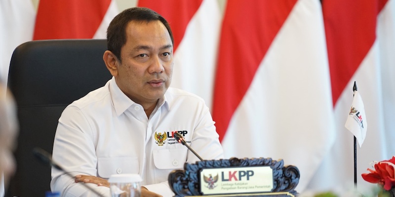 Begini Pesan Hendrar Prihadi saat Pimpin Rapim LKPP