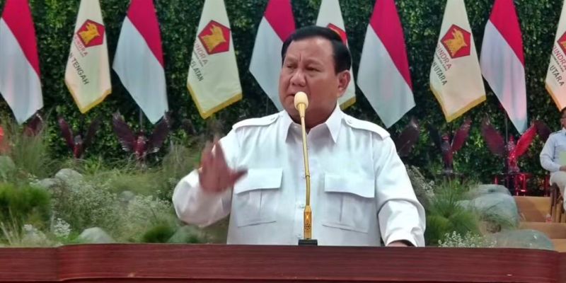 Prabowo: Terima Kasih Pak Jokowi, Kami di Belakang Bapak