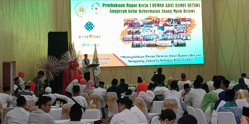 Dewan Adat Bamus Betawi Gelar Anugerah Abang Mpok Betawi 2024